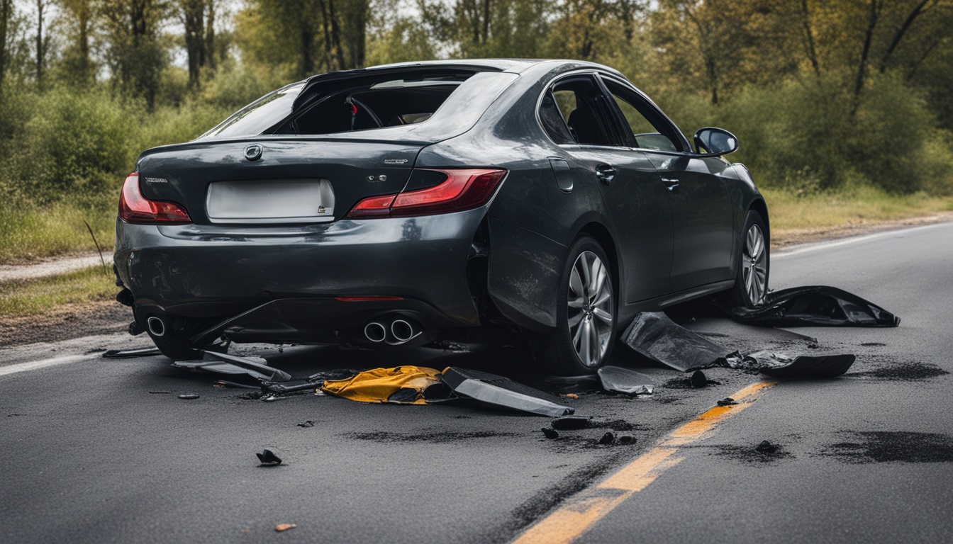 Documenting car accident scene