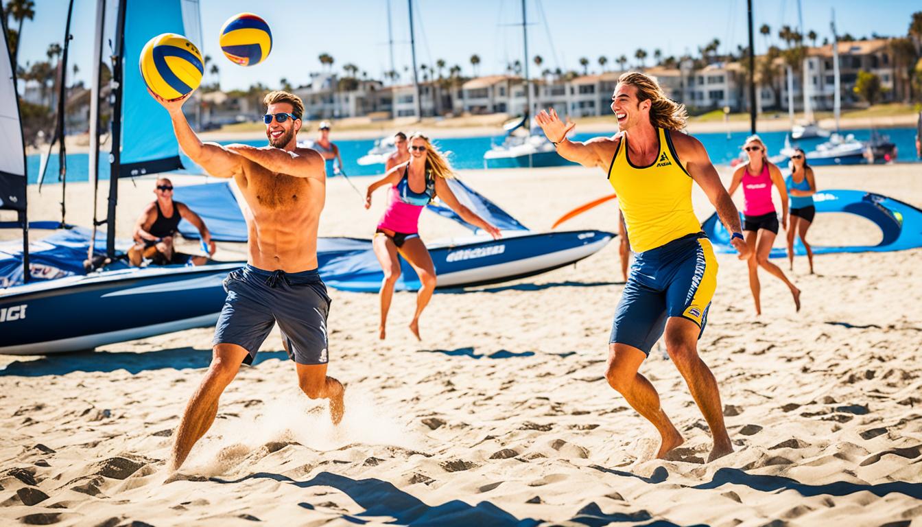 Water sports at San Diego Mission Bay Resort